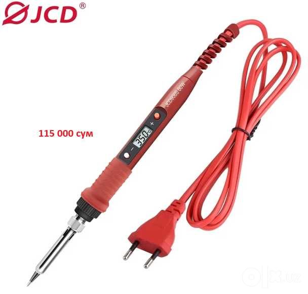 Новый паяльный комплект JCD 908S 80W с регулировкой температуры 4 вар.