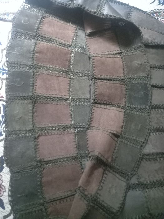 Красивая кожаная юбка.10 тыс