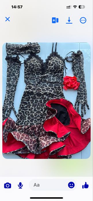 Рокля за спортни танци