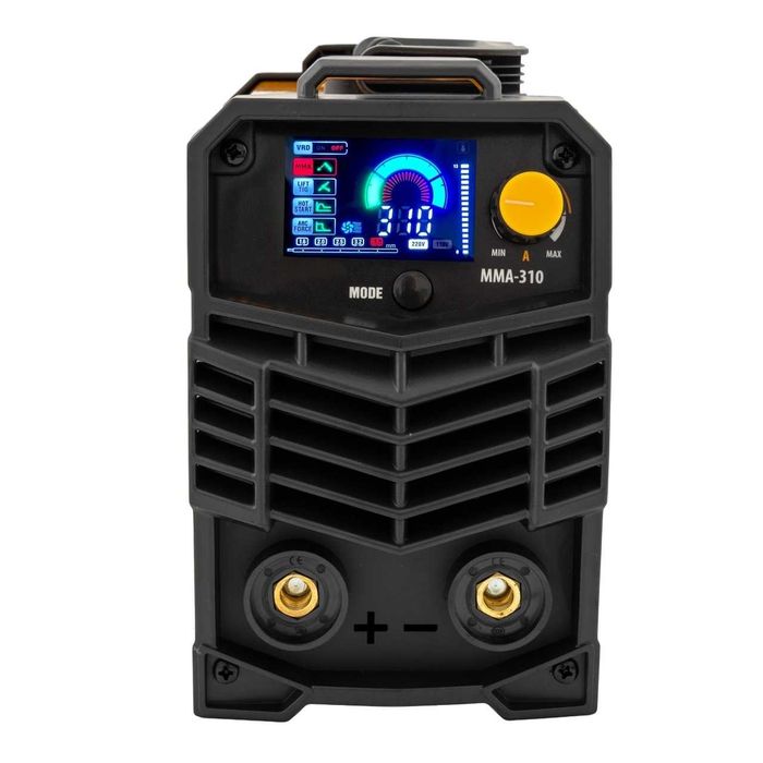 Aparat Sudura Invertor MMA Electrod 310 A 1.6-5 mm Caznic Ferma Atelier Auto Santier Display LCD Reglaj Amperaj + Masca + Perie + LIVRARE GRATUITA