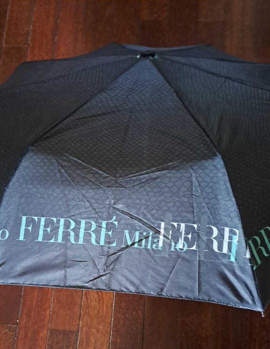 чадър FERRE Фере Milano, сгъваем, дамски мъжки оригинал, внос от Италия