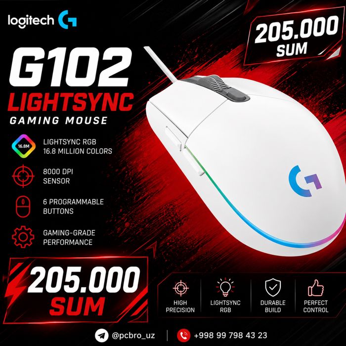 Logitech G102 mause