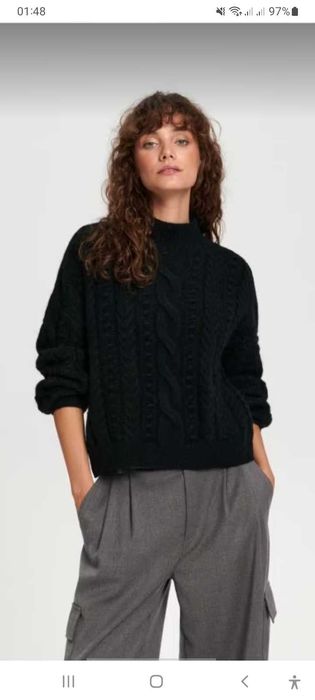 Pulover tricotat mas. xs