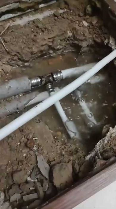 Поиск утечки воды