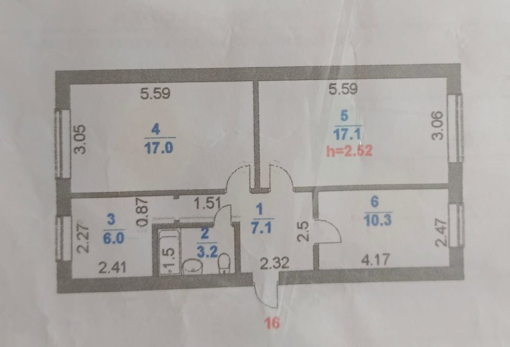 Продам 3 ком квартиру