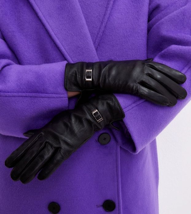 Кожаные перчатки размер 7