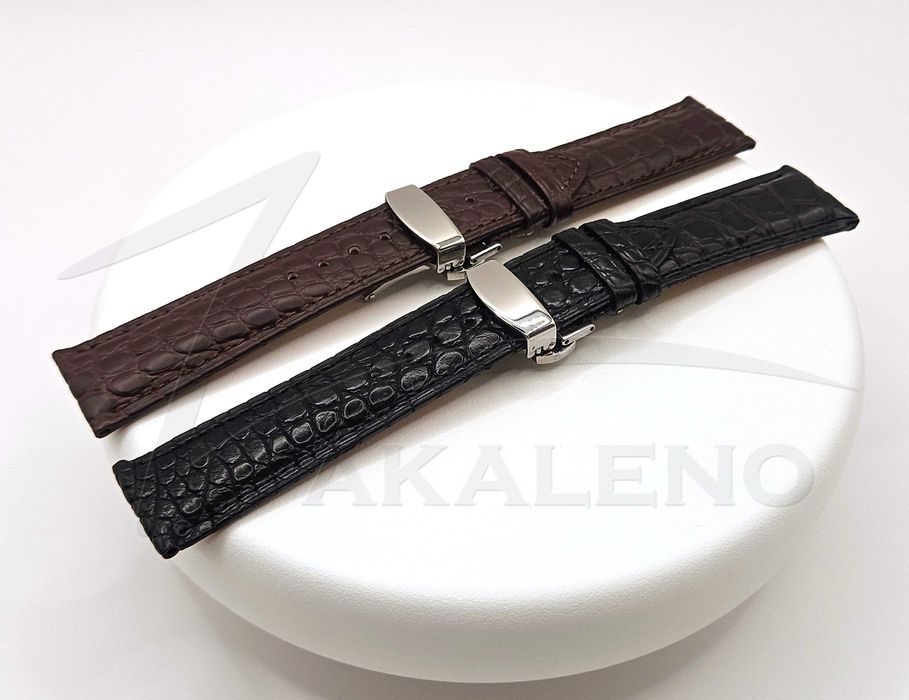 GL10 каишка 100% крокодилска кожа за Huawei Watch Galaxy Xiaomi Apple