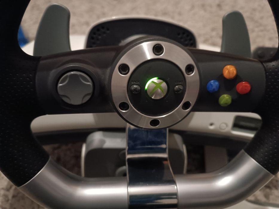Volan Racing wheel  pedale wireless Microsoft pt Xbox 360 Xbox  360