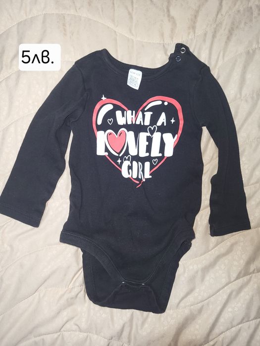 Дрехи за момиче 12м.-18м./86см. Запазени.