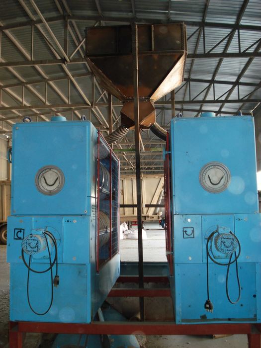 Семечистачна машина Петкус К231 триорен блок