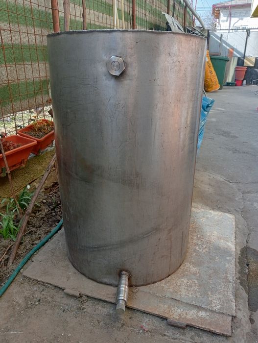 Butoi inox 300l grosime2,5mm