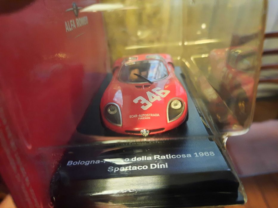 Умалени колекционерски модели на Alfa Romeo, спортни класики! 1:43
