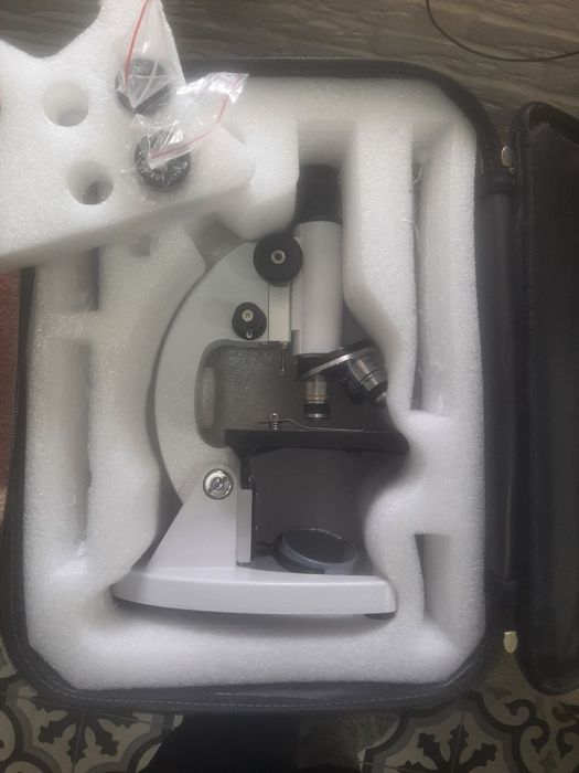 микроскоп DELI детский новый