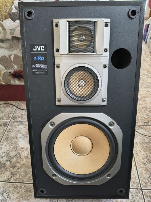 Тонколони JVC. Трилентови.