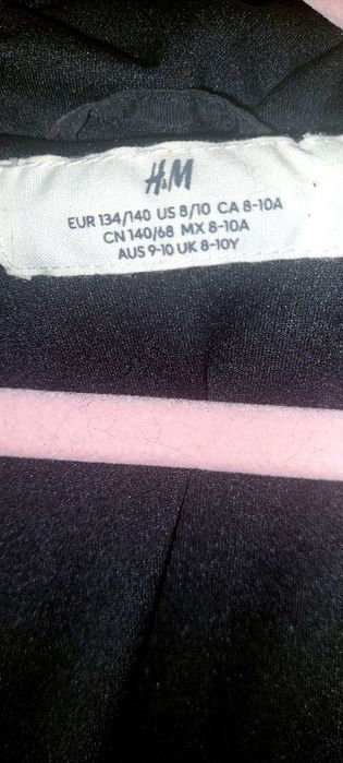 Haină blană fetițe H&M