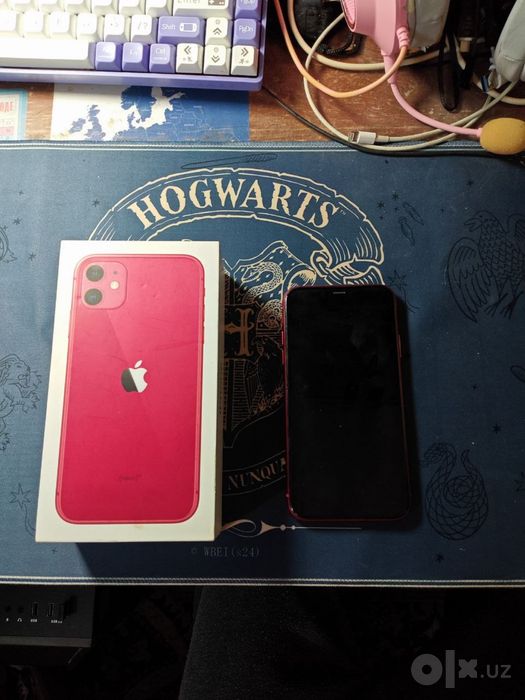 iPhone 11 128GB RED — Полный комплект / UZIMEI / Честное состояние