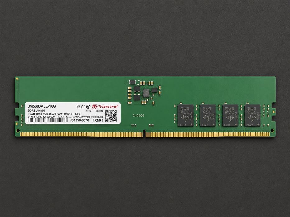 Transcend 16GB DDR5 5600MHz RAM