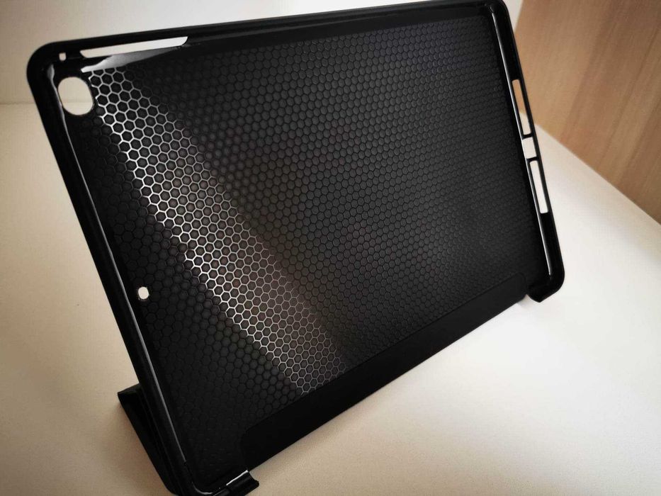Set husa + folie sticla ecran Apple Ipad Air 9.7 protectie flip carte