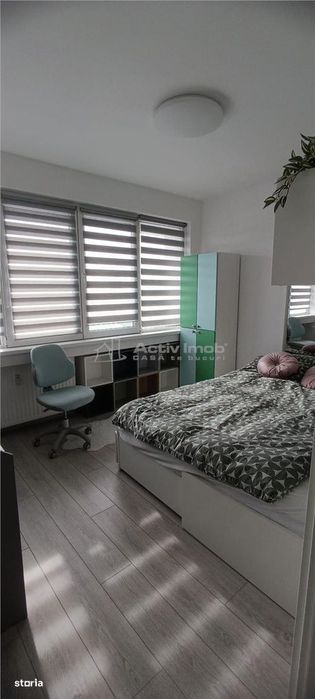 3 camere - 1 MAI - 63mp - etaj 9 din 10 - recent renovat - complet mob