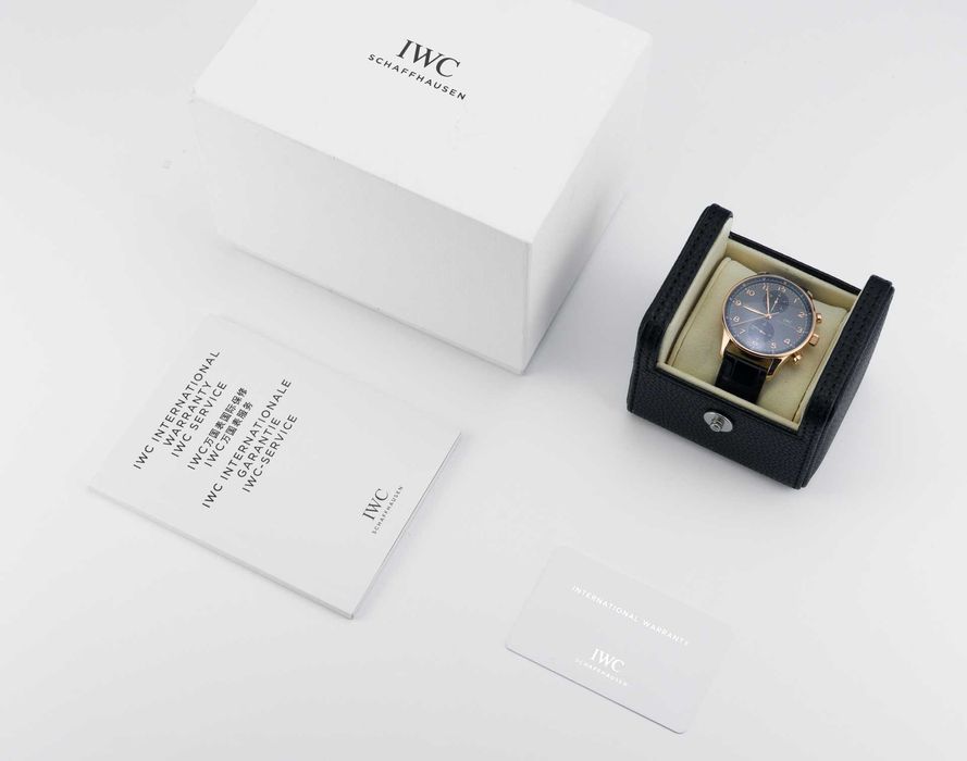 IWC Portugieser Chronograph Rose gold IW371482