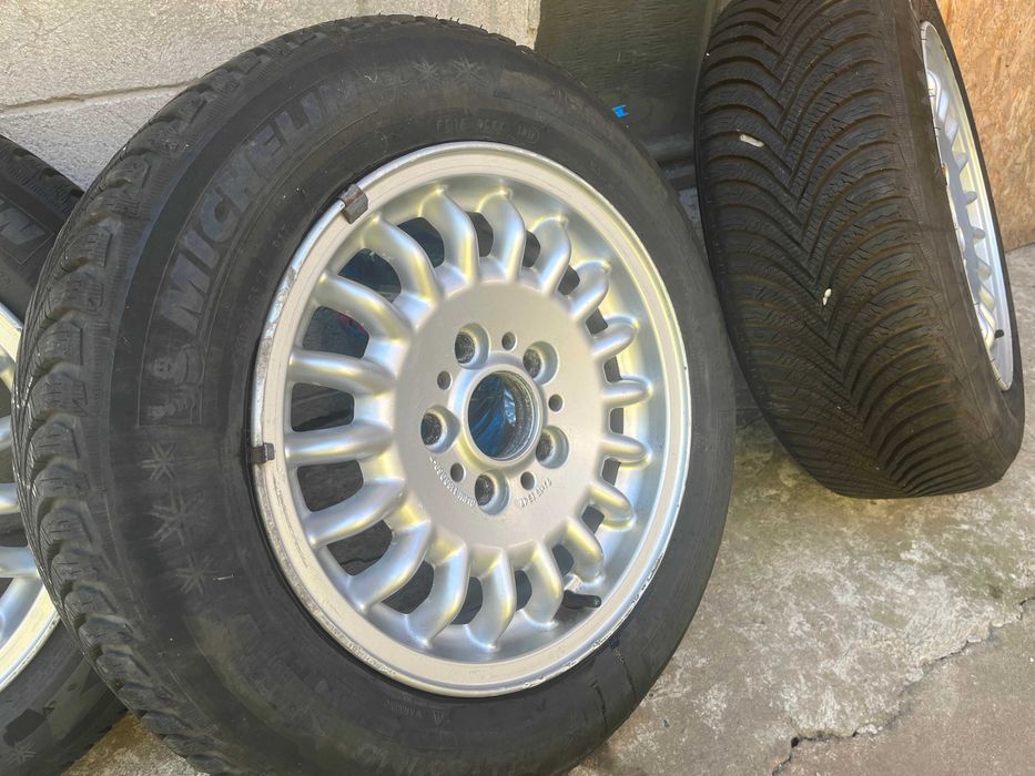 Зимни гуми Michelin Alpin 5 с джанти за BMW E36 15"