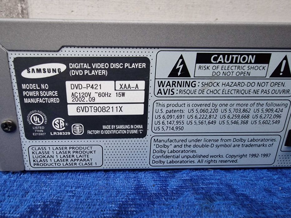 Samsung DVD Player P-421