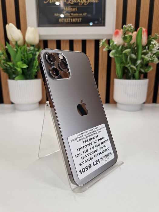 Iphone 12 Pro 128GB / 6GB RAM 79% Baterie Garantie!#61730