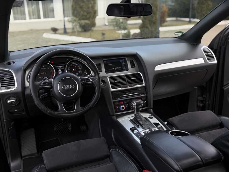 Audi Q7 2014 3.0 TDI 245cp 3xS-Line 8 Trepte Pano/Navi/Carlig/Top !
