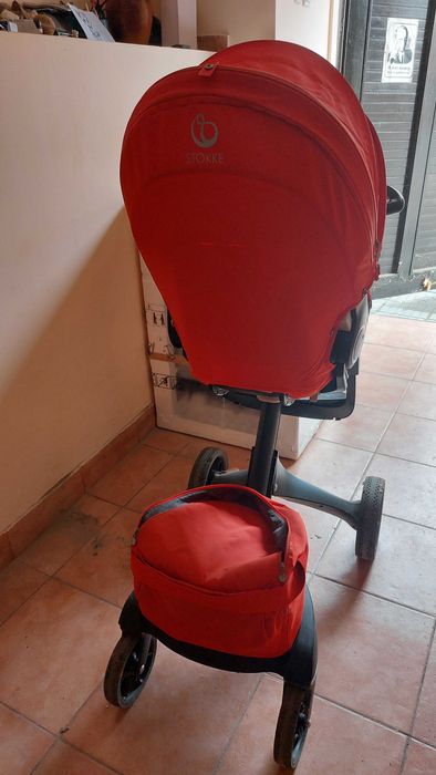 Количка стокке със два коша