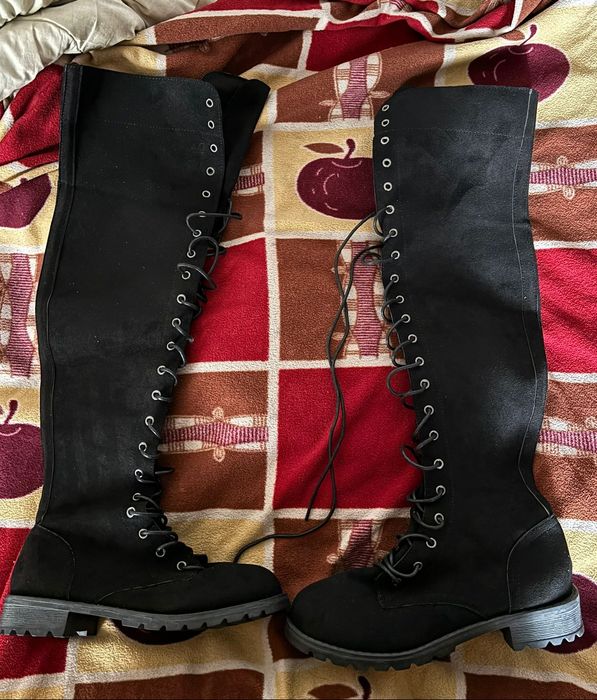 Сапоги женские ботфорты