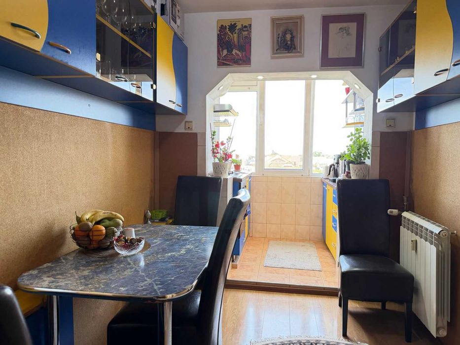 Apartament 3 camere Leonardo Da Vinci/Nufarul Decomandat