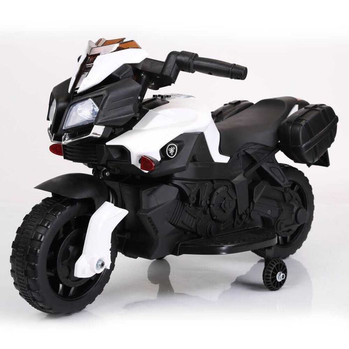 Motocicleta electrica Pt copii JC919alba, CADOU: NR AUTO PERSONALIZAT!
