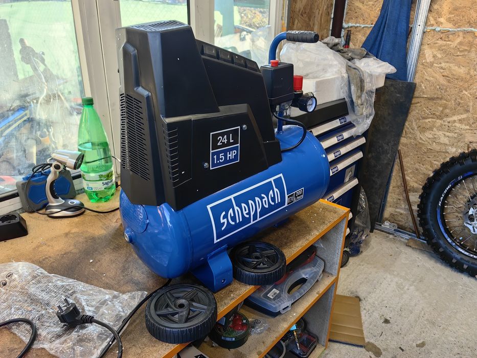 Компресор HC30o с аксесоари / Scheppach / 24l
