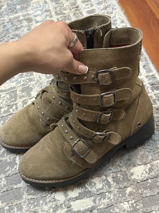 Весенняя обувь Замша