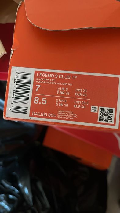 Бутсы кроссовки черные Найк