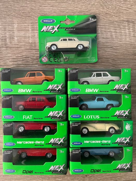 Метални колички Matchbox и Welly