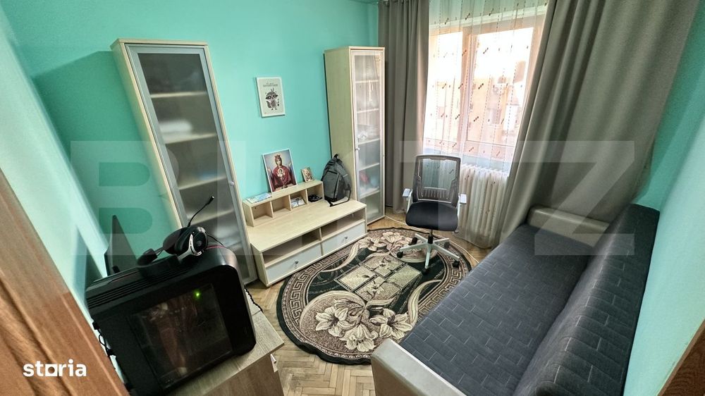 Apartament 3 camere, 50 mp, complet mobilat si utilat, zona Ultracentr — fotografia 3
