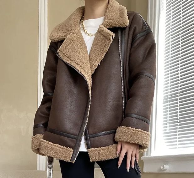 Дубленка Zara, размер M-L (46)