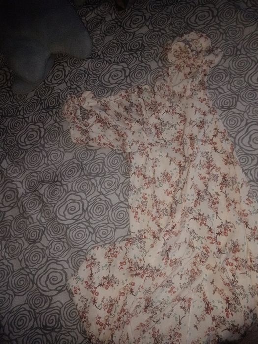 платье в цветочек