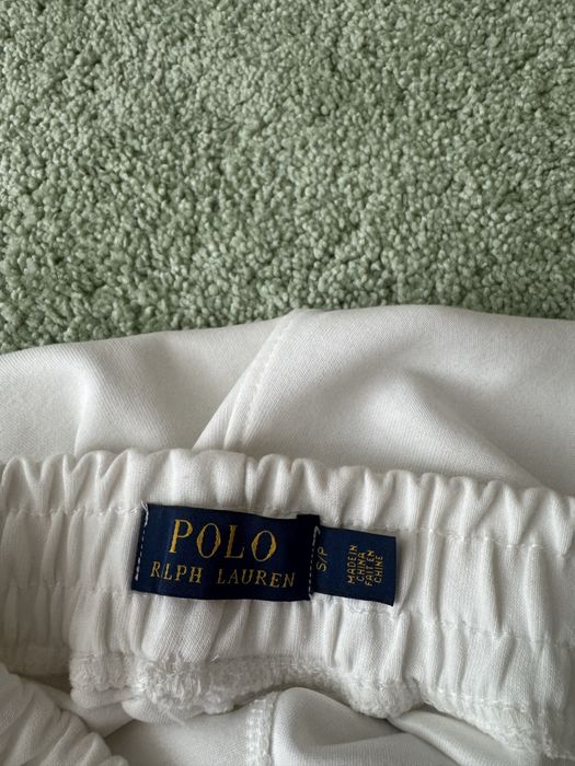 pantaloni scurti polo ralph lauren albi