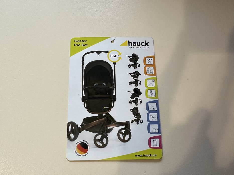 Коляска Hauck Twister Trio Set ( 3 в 1)