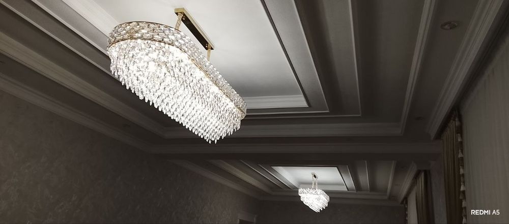 Люстра Установка Електрик