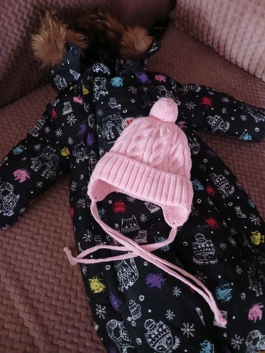 Зимний комбинезон на девочку