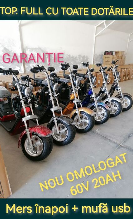 Scuter electric nou Omologat