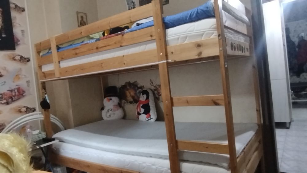 Двуетажно детско легло