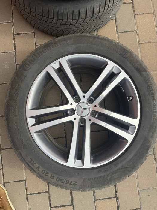 Vând set 4 jante Mercedes-Benz cu anvelope + roată de rezervă