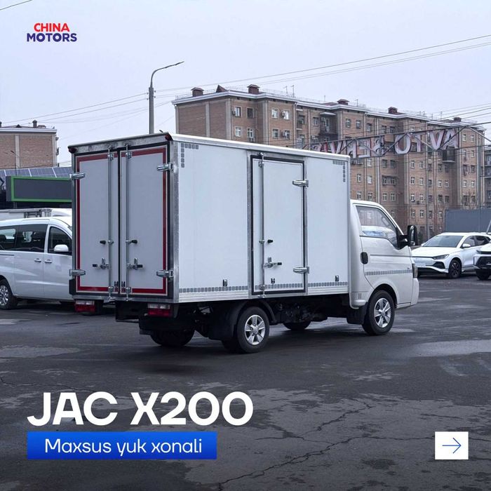 JAC X200 skidkada - kichkina tana , katta kuch!