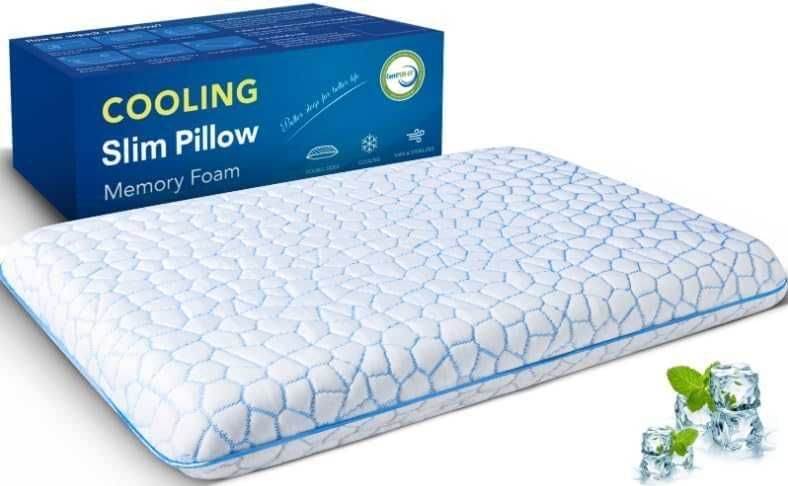 SUPA MODERN тънка Memory Foam възглавница 40x60 см – 5.7 см