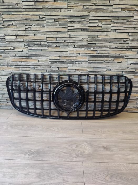 Grila Mercedes GLS X167 facelift (2023+) GTR panamericana Negru Lucios