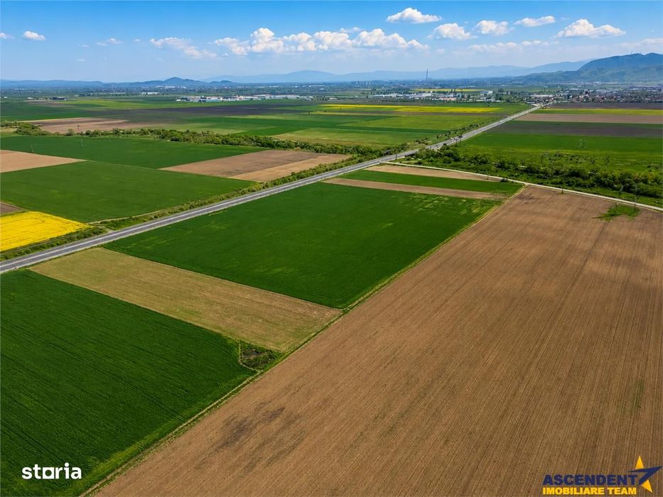 Oportunitate investitie! Teren 47.577 mp, Codlea .-. Ghimbav, pozitie